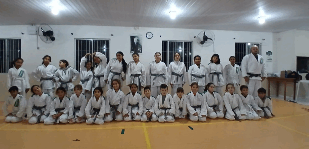 Início das aulas de Judô no Programa Esporte Comunitário – Filial Brusque
